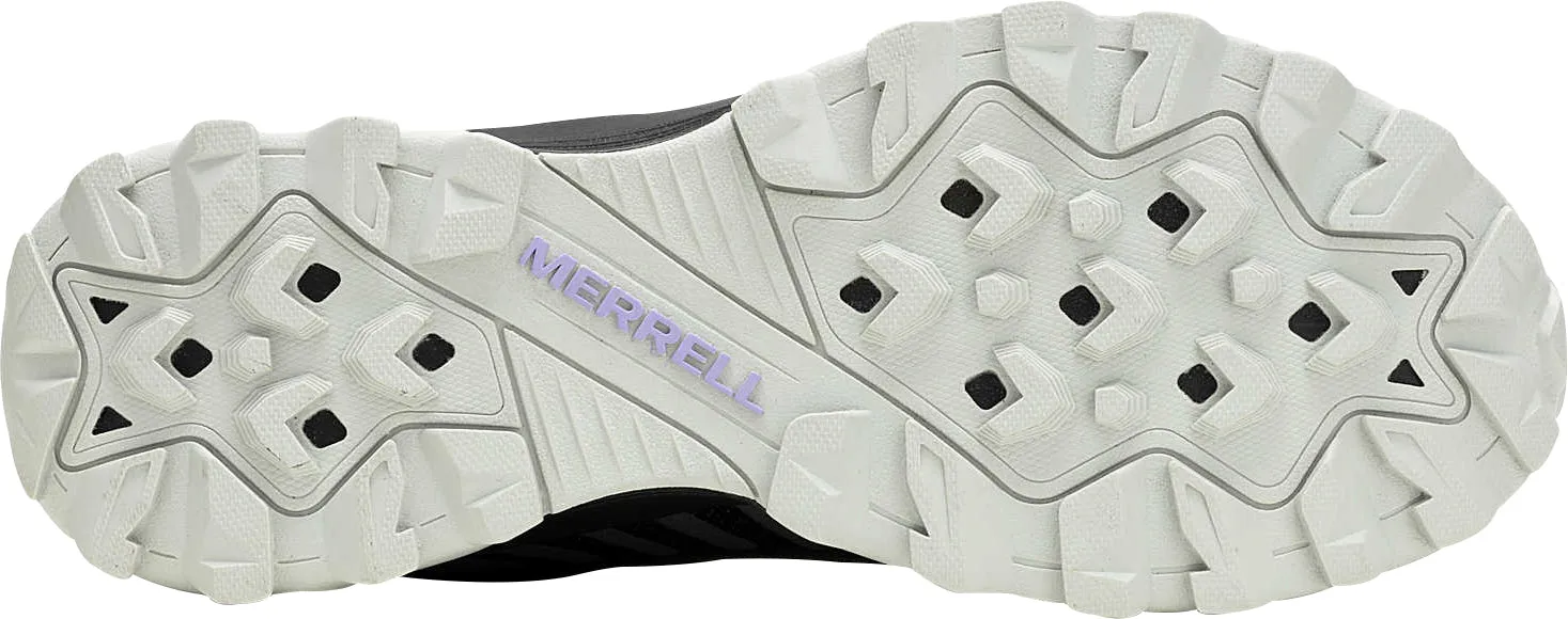 Rock Protection Base Camp Merrell Speed Eco Waterproof Womens Walking Shoes - Grey