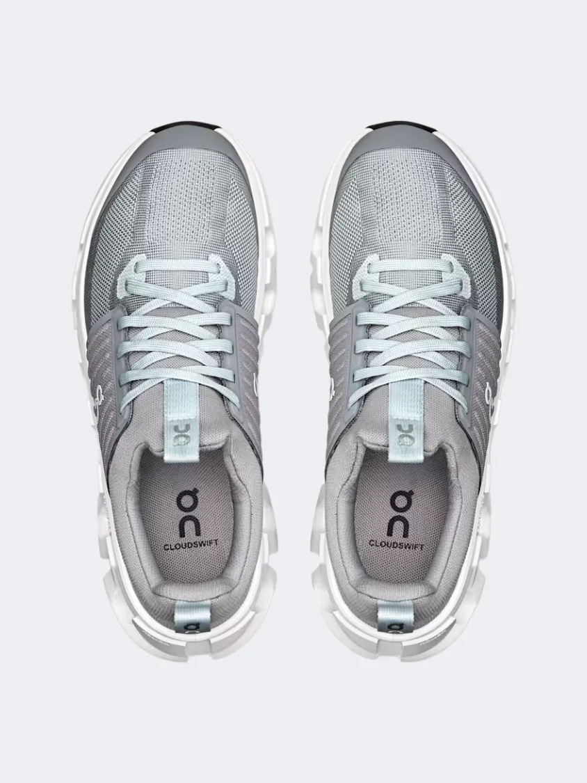 On Cloudswift Youth Gs-Boys Lifestyle Sneakers Alloy/Glacier Fiber Mix