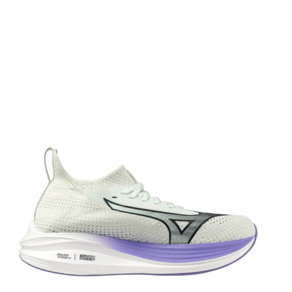 Mizuno Women's Neo Zen Running Shoes in Hint of Mint/India Ink/Paisley Purple SS25 Travel Shoes