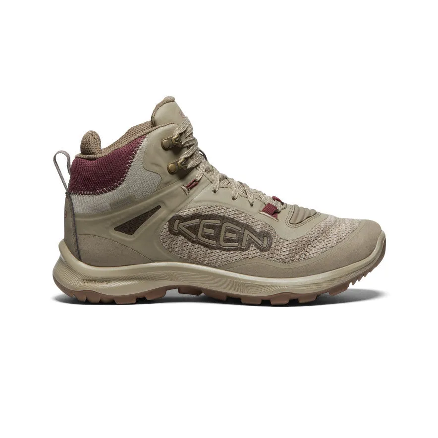 Women's Terradora Flex Waterproof Hiking Boot  |  Plaza Taupe/Windsor Wine Pure Fit
