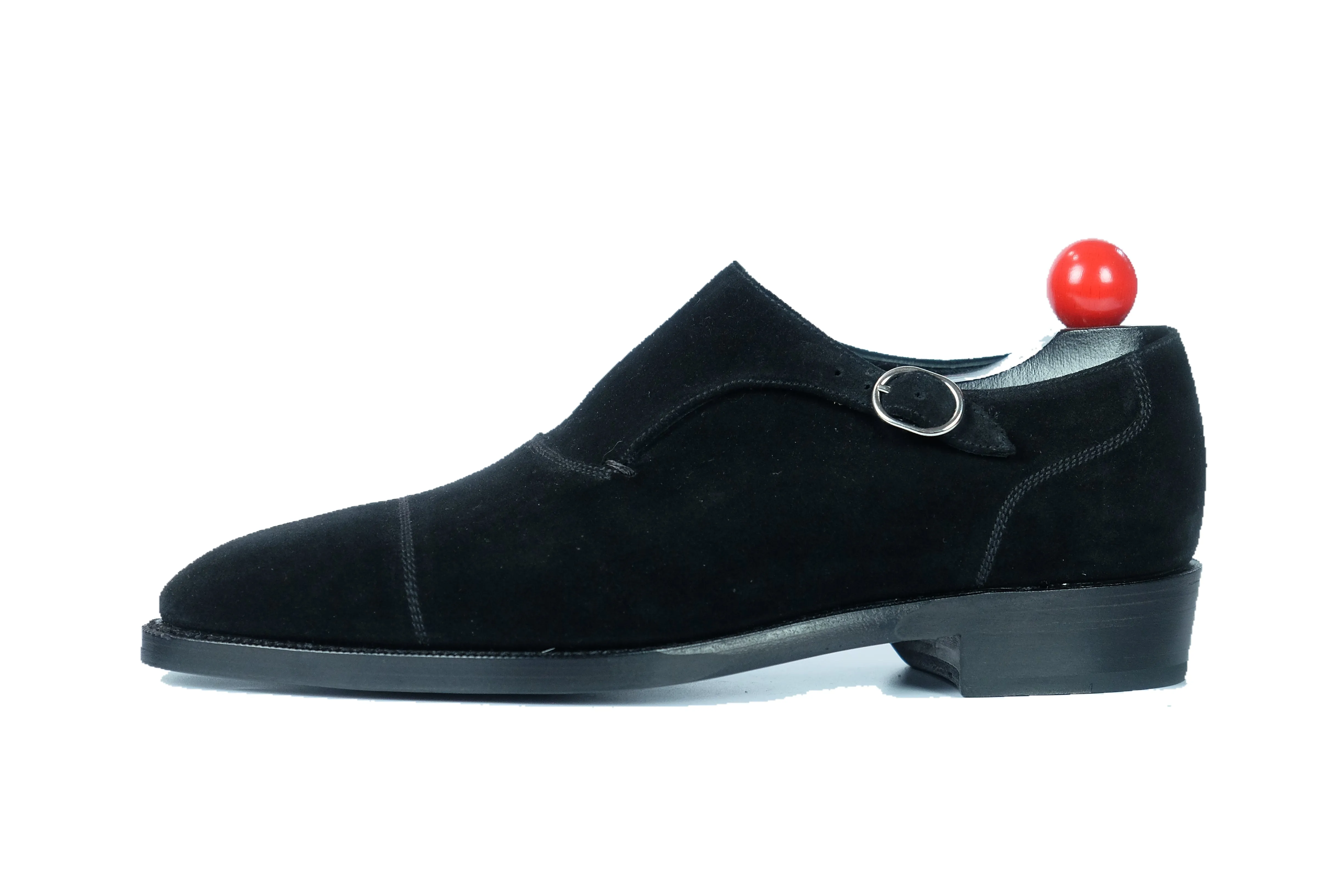 Lift Add Durable Construction Fauntleroy - MTO - Black Suede