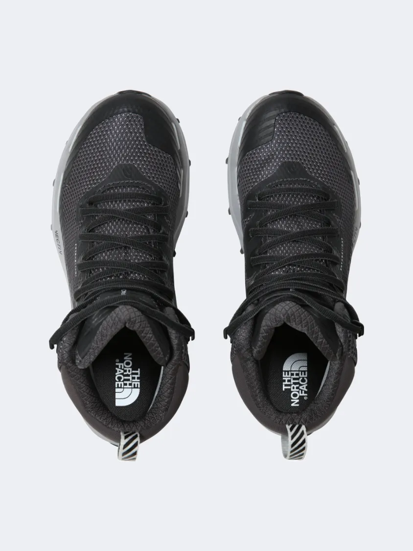 The North Face Vectiv Fastpack Futurelight Women Hiking Boots Asphalt Grey/Black Trail Support All Terrain Performance