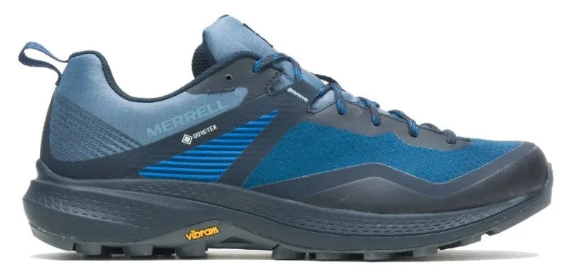 Merrell MQM 3 GORE-TEX Mens Walking Shoes - Blue Windproof Support Comfortable Foot Support