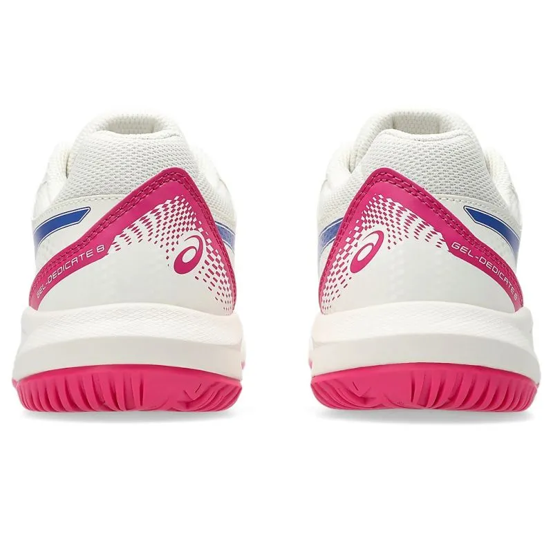 Secure fit ASICS GEL-Dedicate 8 GS Kids Tennis Shoes