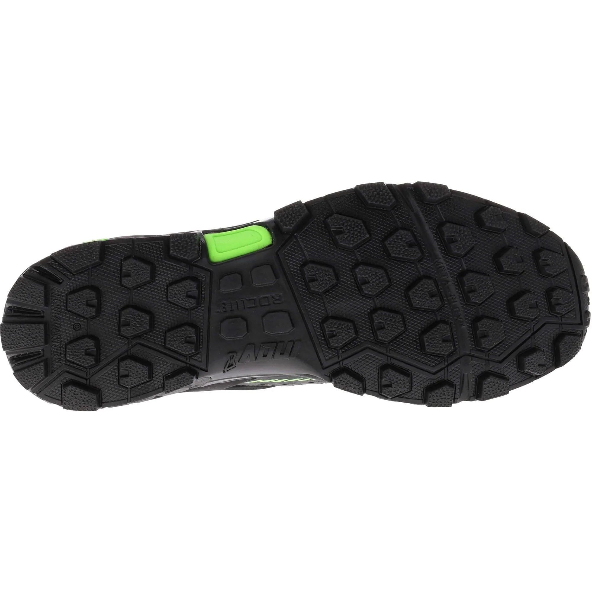 Street Friendly Flat Ground Inov8 Roclite Ultra G 320 Mens Trail Running Shoes - Black