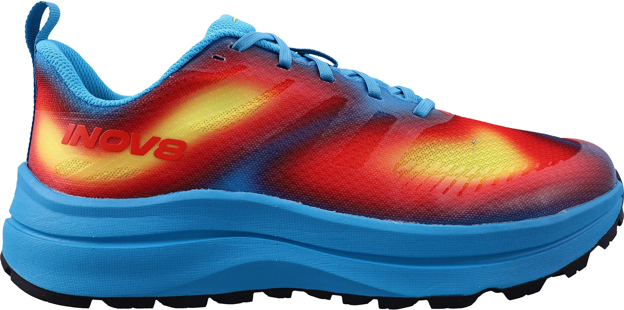 Inov8 TrailFly Max WIDE FIT Mens Trail Running Shoes - Blue Weight Lifting Daily Wear
