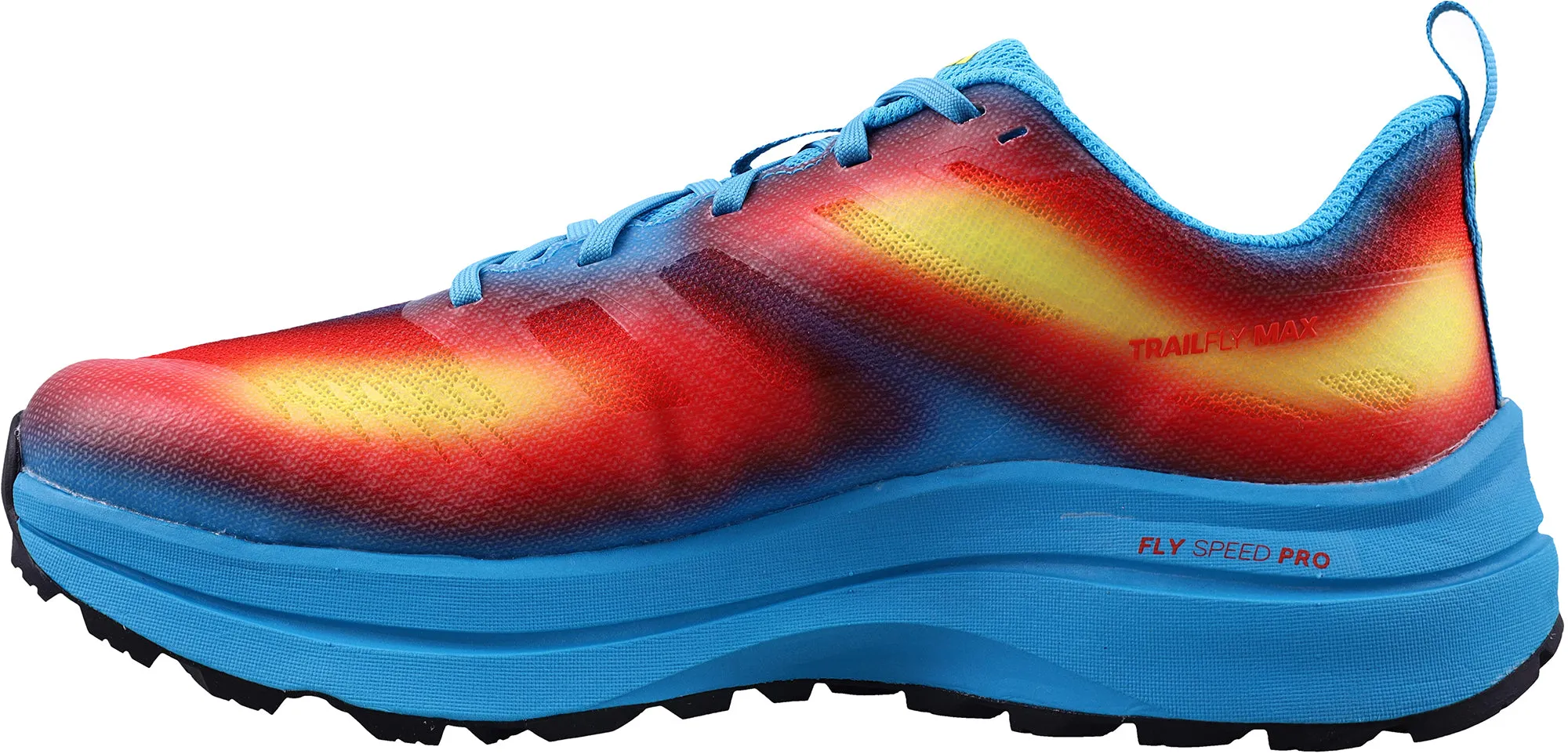 Inov8 TrailFly Max WIDE FIT Mens Trail Running Shoes - Blue Full Motion