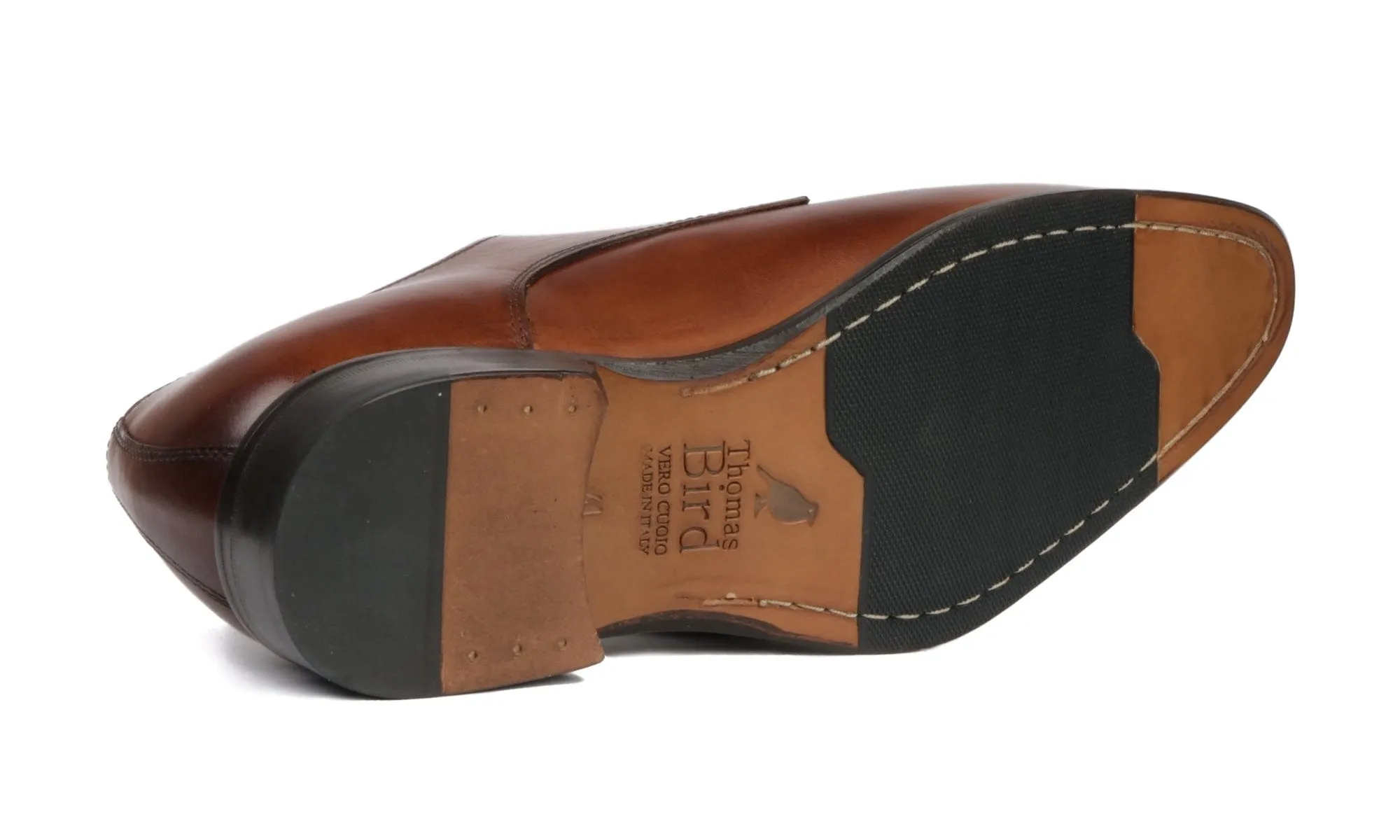 Premium Leather Fit Brighton Derby Tan