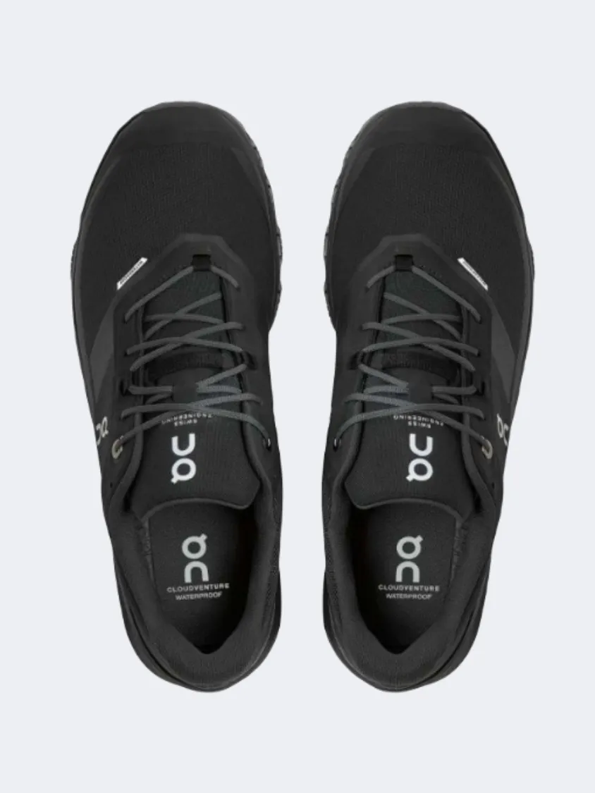 Snow Trails Everyday Trails On Cloudventure Waterproof Women Hiking Shoes Black