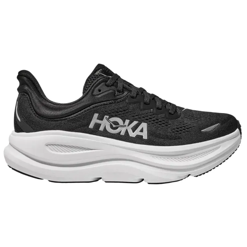 HOKA Bondi 9 D WIDE Womens Running Shoes flat - sole shoes shoe covers