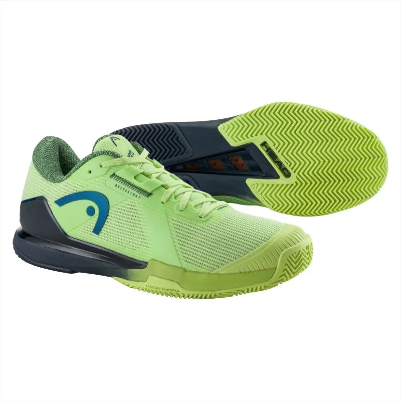 HEAD Sprint Pro 4.0 Clay D Mens Tennis Shoes footbed comfort Comfort Fit