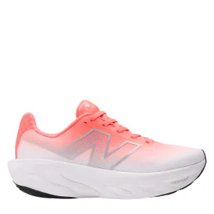 running in charity runs shoes New Balance Women's 1080 v14 D Wide Fit Running Shoes in Urgent Red/Silver Metallic/Light Silver Metallic AW25