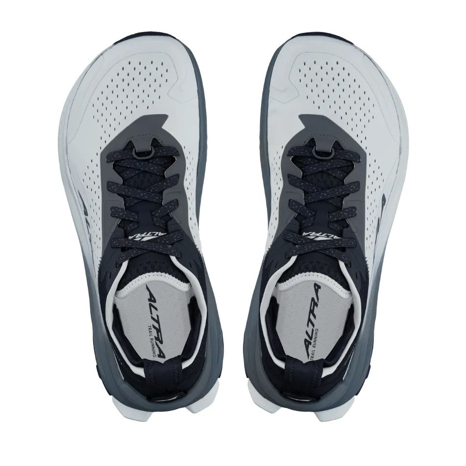 Altra Men's Olympus 6 Trail Running Shoes in Dark Blue AW25 outdoor running shoe components