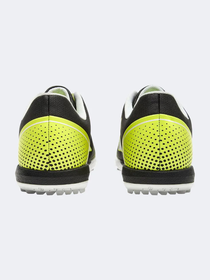 low performance Diadora Pichichi 7 Tfr Men Football Shoes Black/Yellow