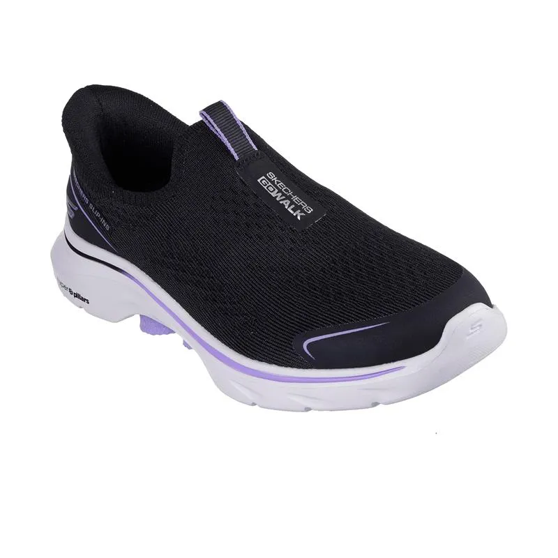 Tongue Padded Slip On SLIP-INS: GO WALK 7 - 125242/BKLV