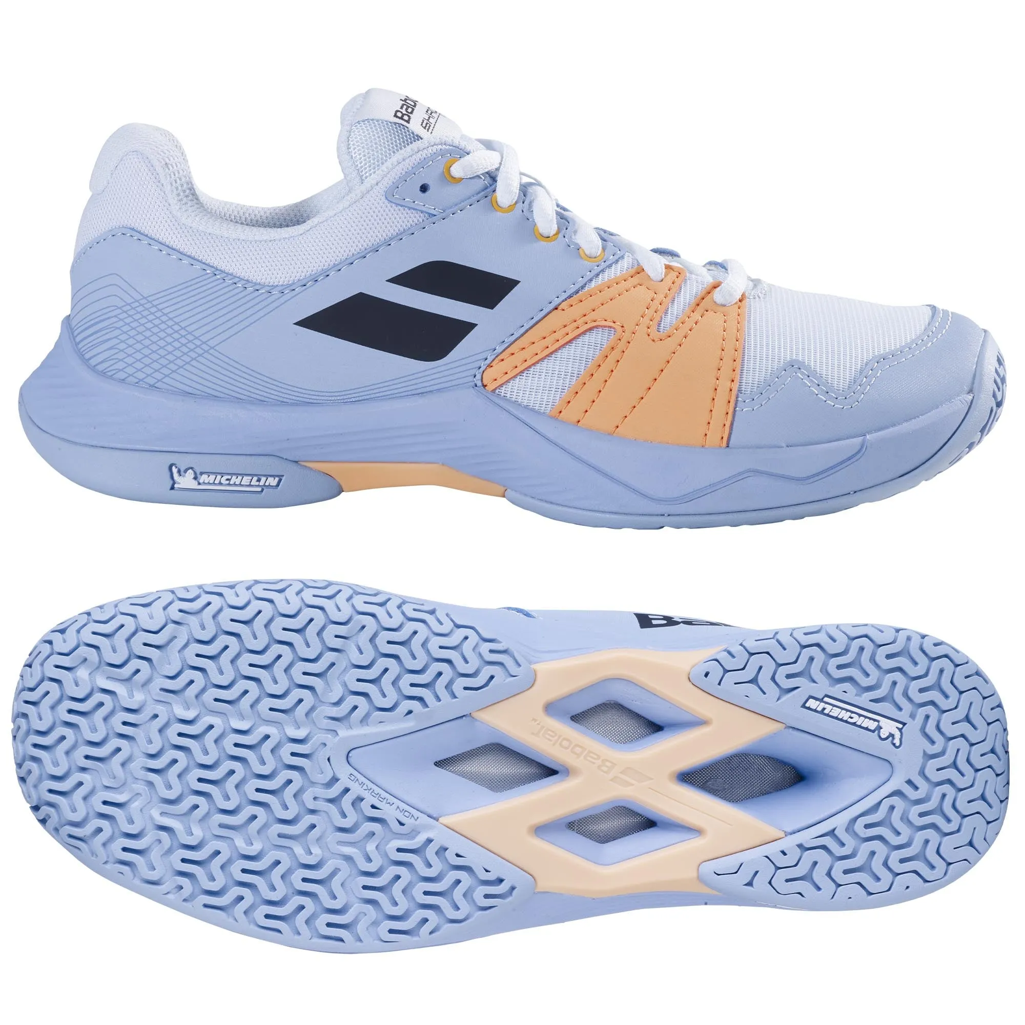 Babolat Shadow Team 2 Ladies Indoor Court Shoes Wide toe box Daily Wear