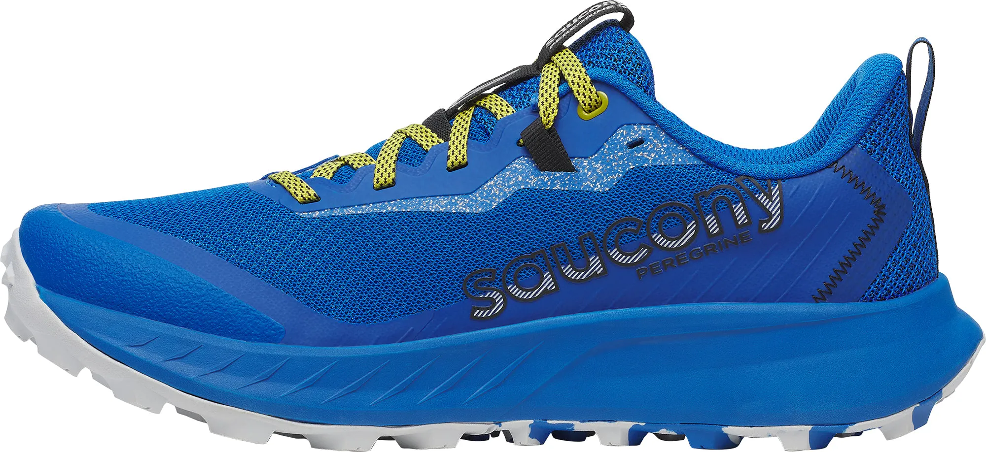 Practical Saucony Peregrine 15 Mens Trail Running Shoes - Blue