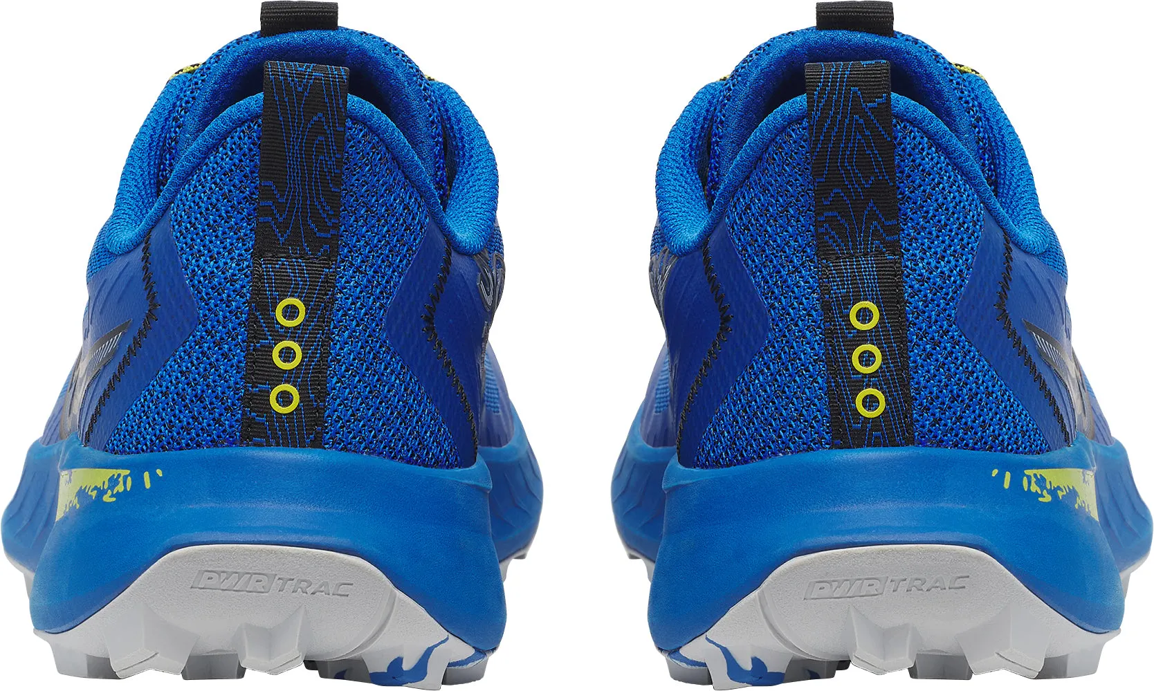 Saucony Peregrine 15 Mens Trail Running Shoes - Blue Motion Response Foot Arch