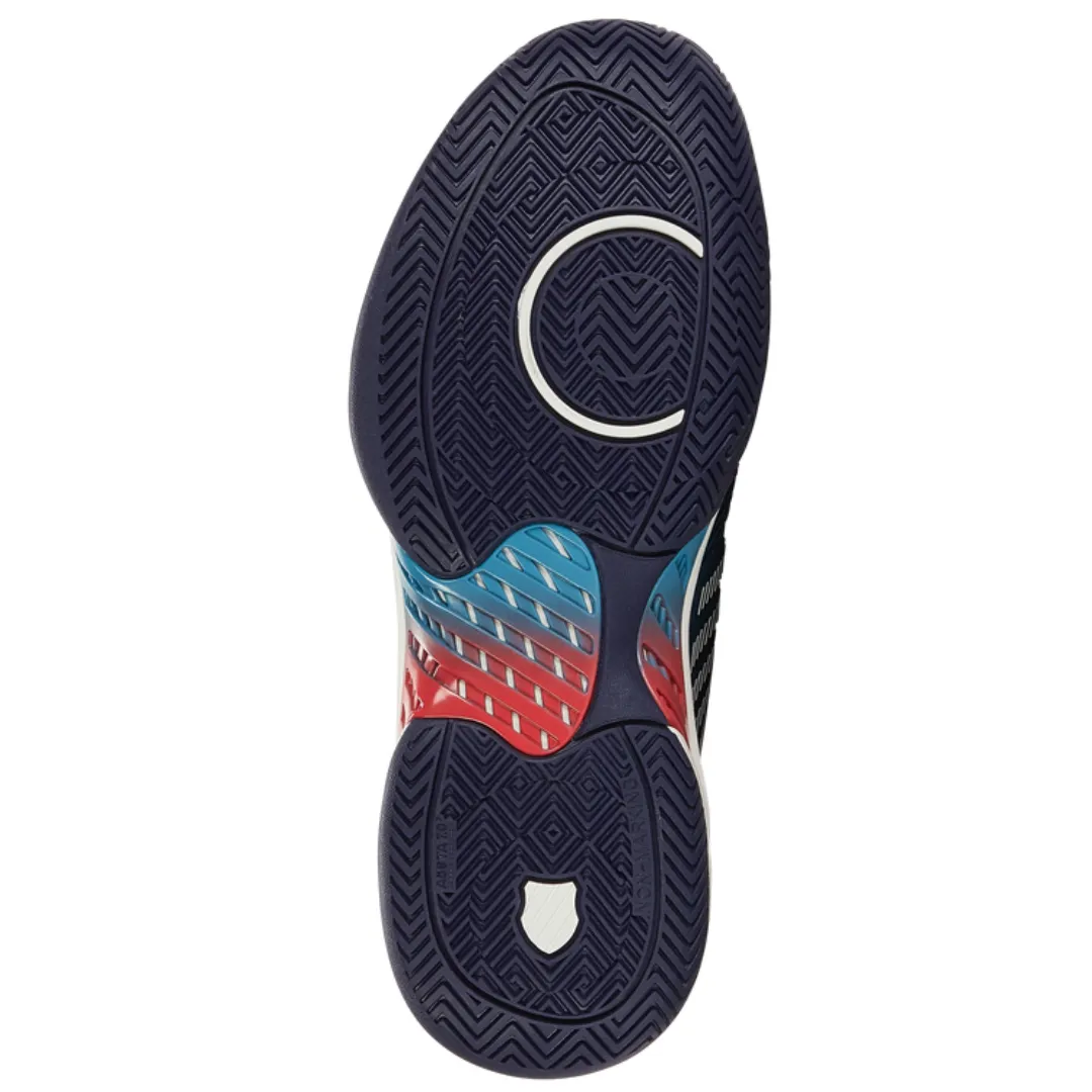 casual users K Swiss Hypercourt Supreme Blue Opal /Blanc De Blanc /Lollipop Men Tennis Shoes
