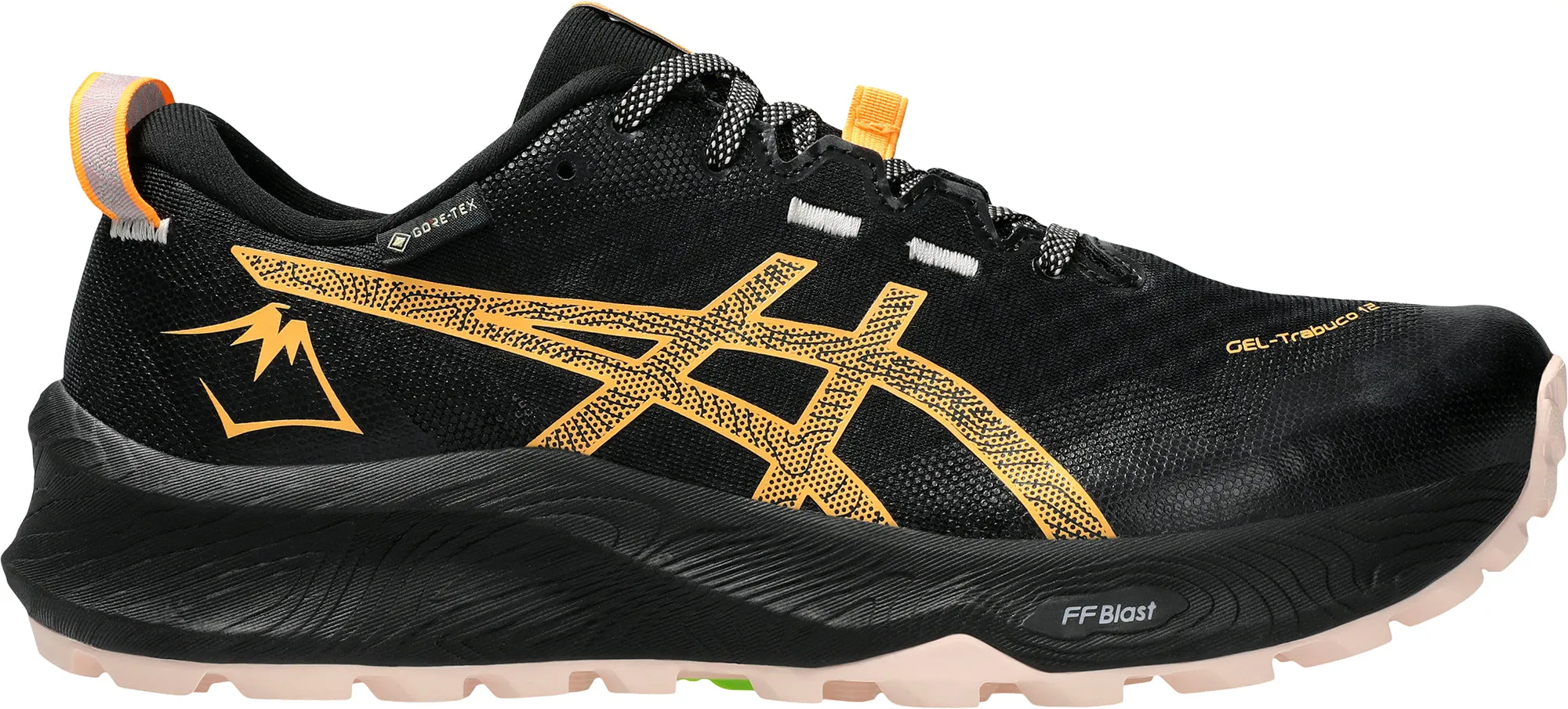Asics Gel Trabuco 12 GORE-TEX Womens Trail Running Shoes - Black Smart Design Strength Focus
