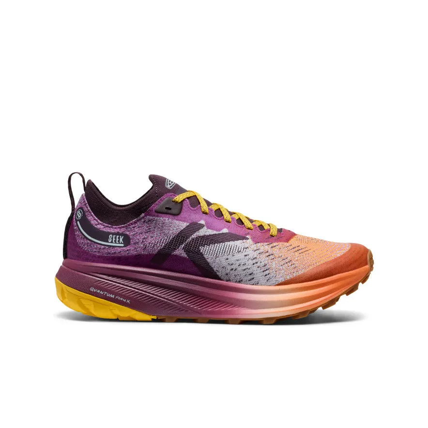 Men's Seek Trail Running Shoe  |  Willowherb/Orange Peel Smooth Insole