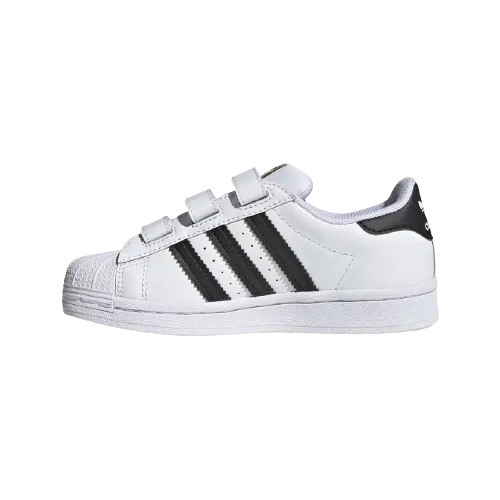 Flexible Sole sports Adidas Superstar Cf C Ps-Boys Originals Shoes White/Black Ef4838