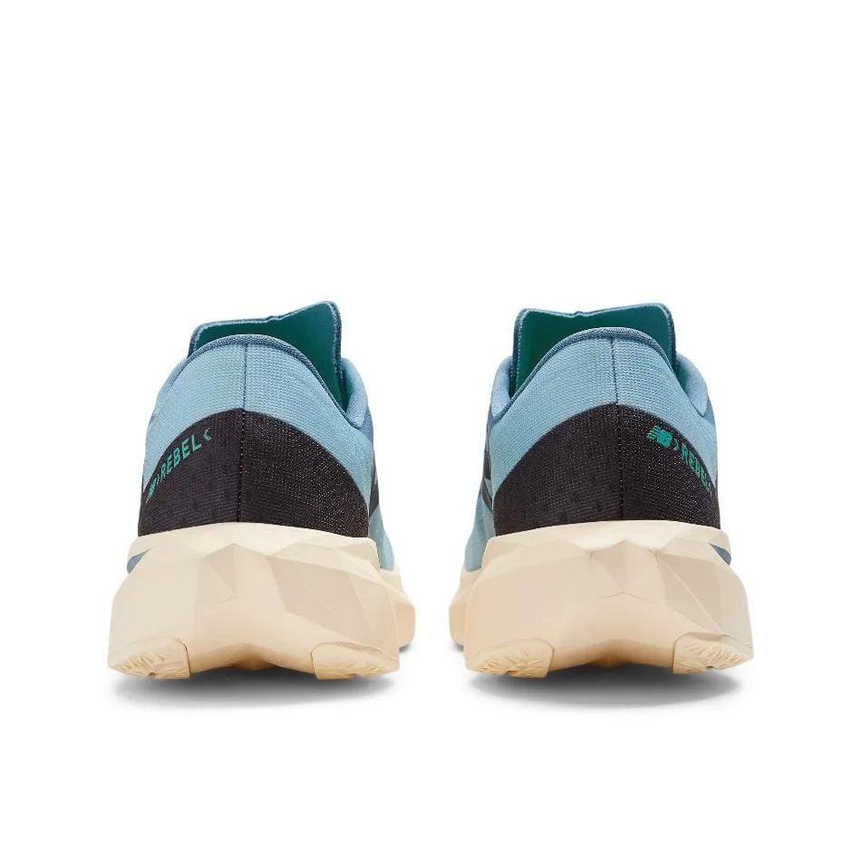 Ultra Flexibility New Balance Men's Fuelcell Rebel v4 in Heron Blue AW24