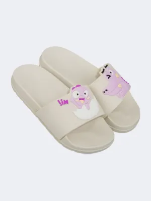 Star Walk Oil And Gaz Casual Beach Kids Slide Light Purple