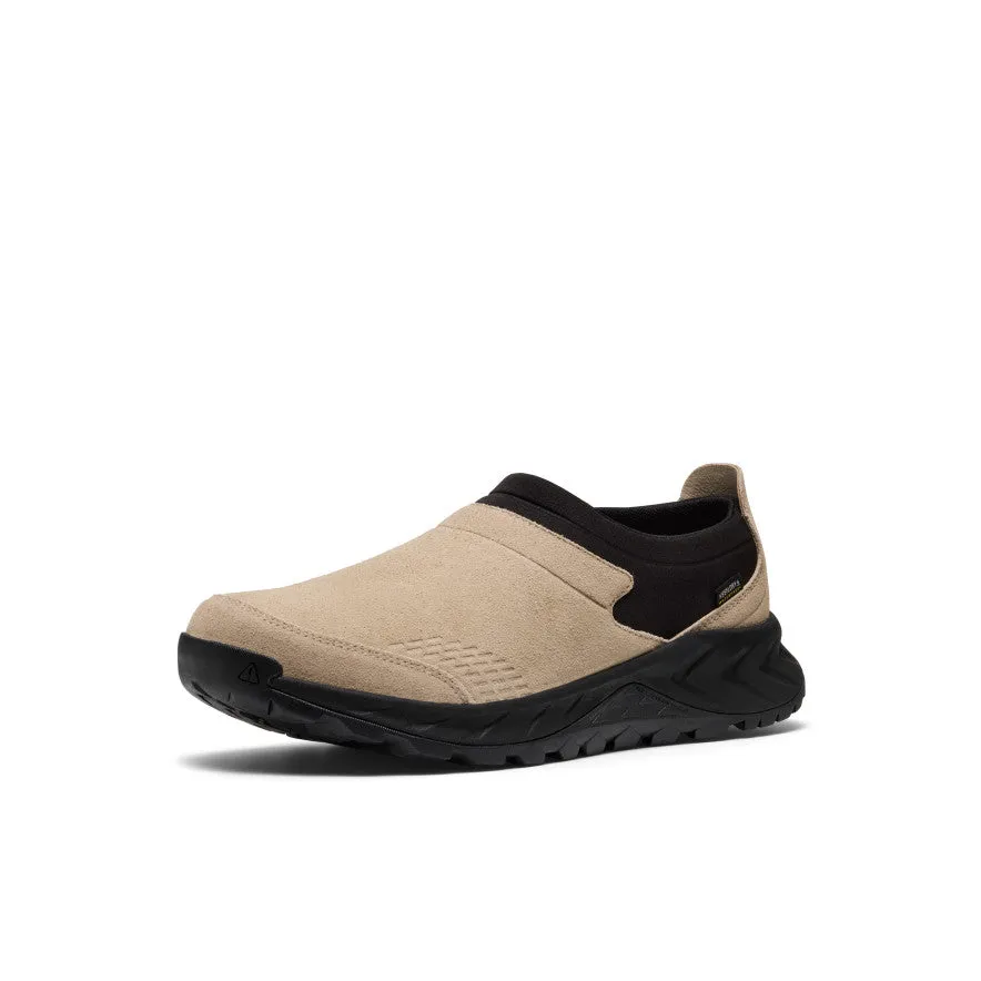Camera Look Men's TTS Moc Waterproof Sneaker  |  Safari/Black