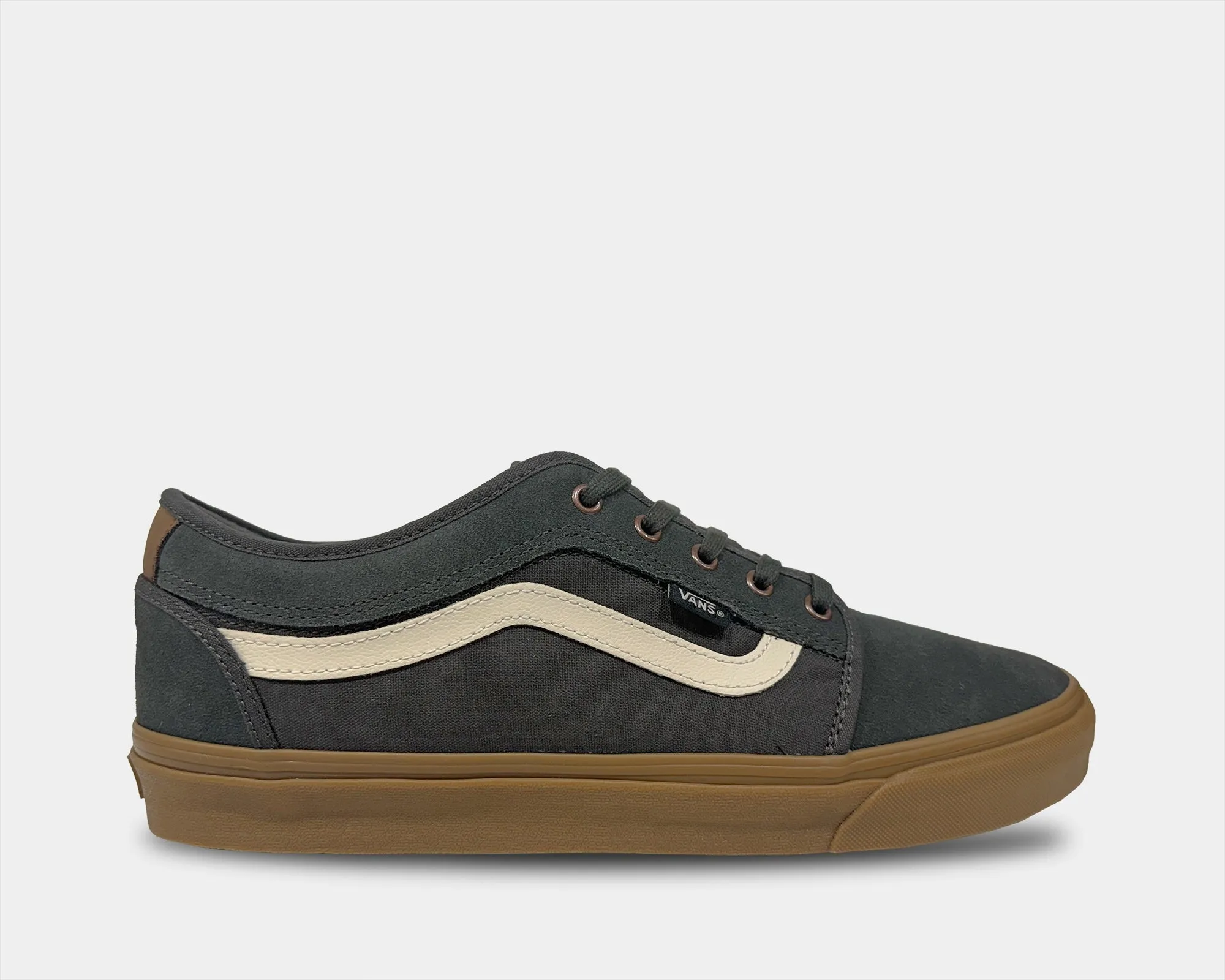Skate Chukka Low Sidestripe Stretchable Comfort Step