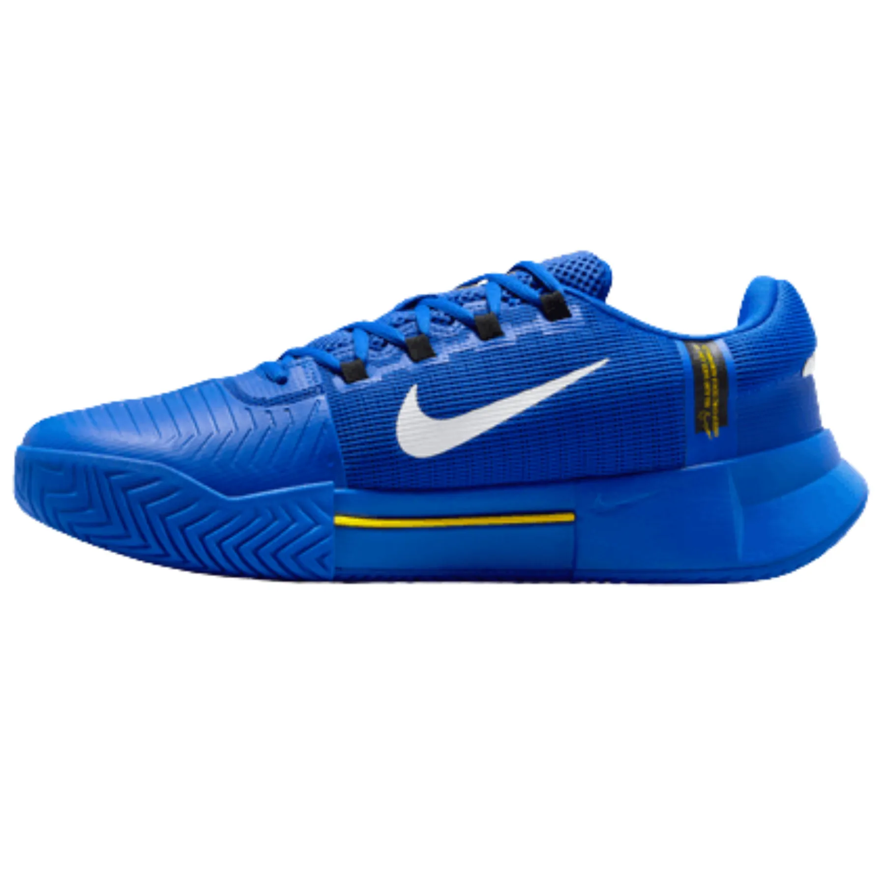 Nike Zoom GP Challenge 1 Hard Court Mens Tennis Shoes - Racer Blue/White Black Lightening Active Adults