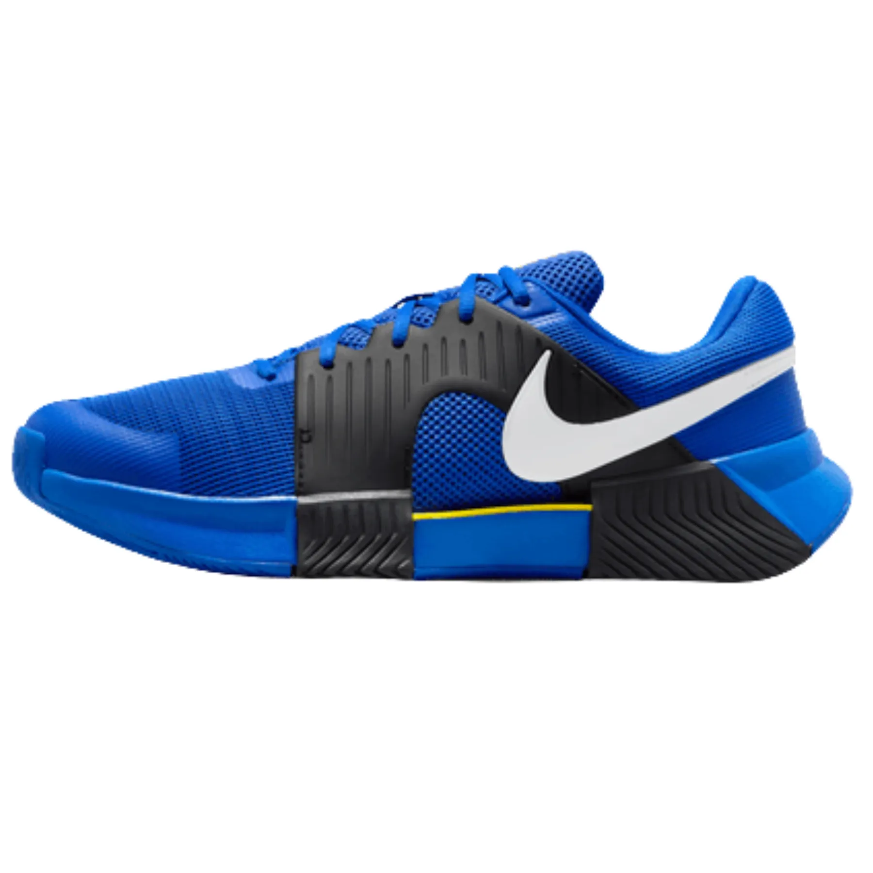Nike Zoom GP Challenge 1 Hard Court Mens Tennis Shoes - Racer Blue/White Black Lightening Breathable Upper