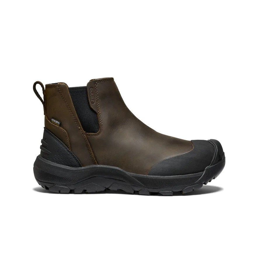 Foot Pressure Breathable Support Men's Revel IV Waterproof Chelsea  |  Canteen/Black