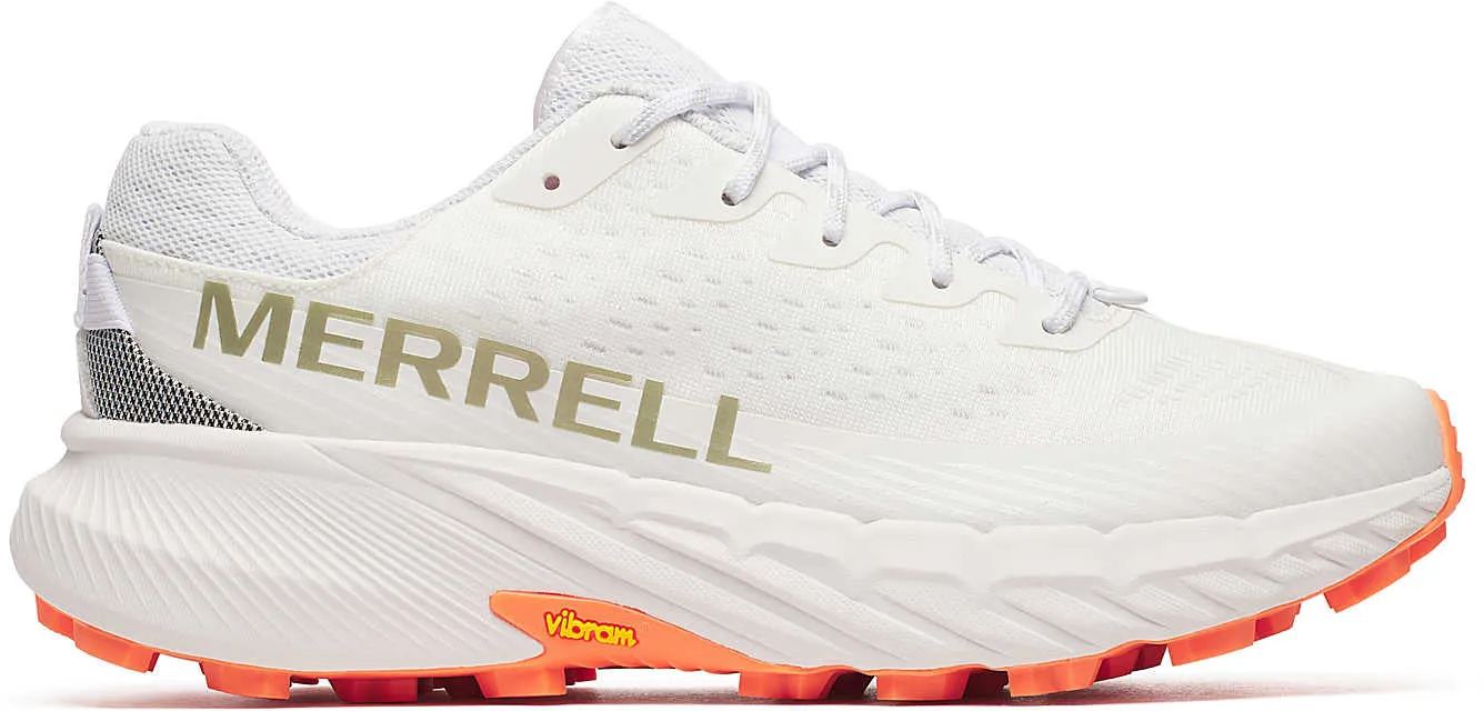Merrell Agility Peak 5 Mens Trail Running Shoes - White All Seasons