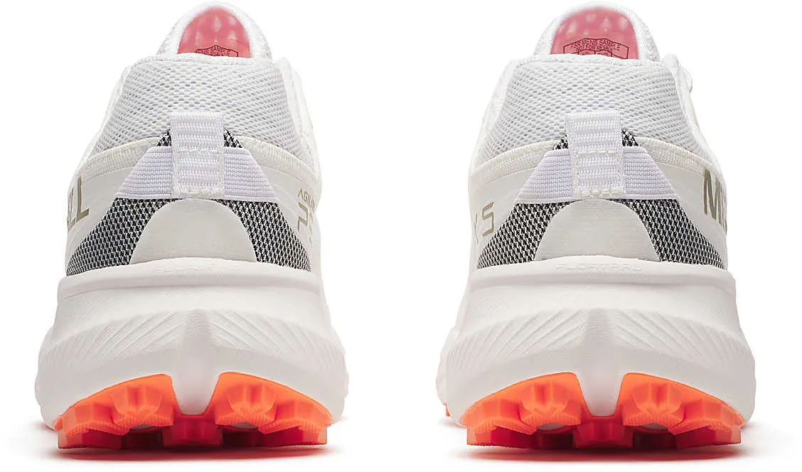 Merrell Agility Peak 5 Mens Trail Running Shoes - White Textile lining ensures a smooth feel on contact Comfort Driven