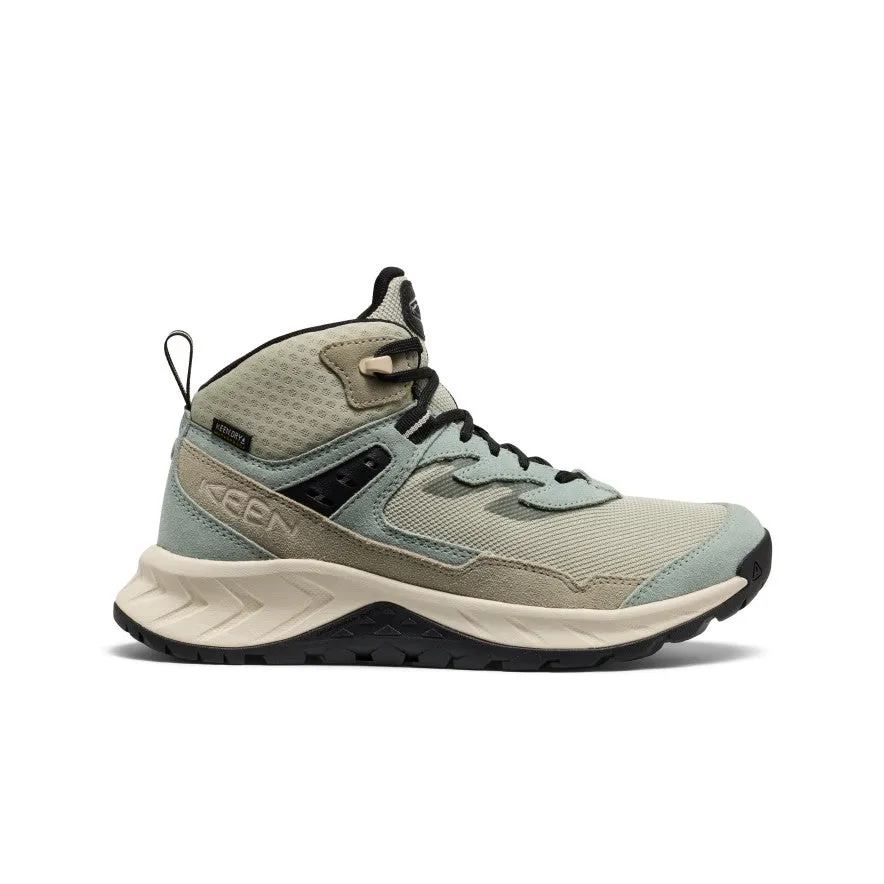 Red Glow Breathable Material Women's Hightrail Waterproof Hiking Boot  |  Iceberg Green/Abbey Stone