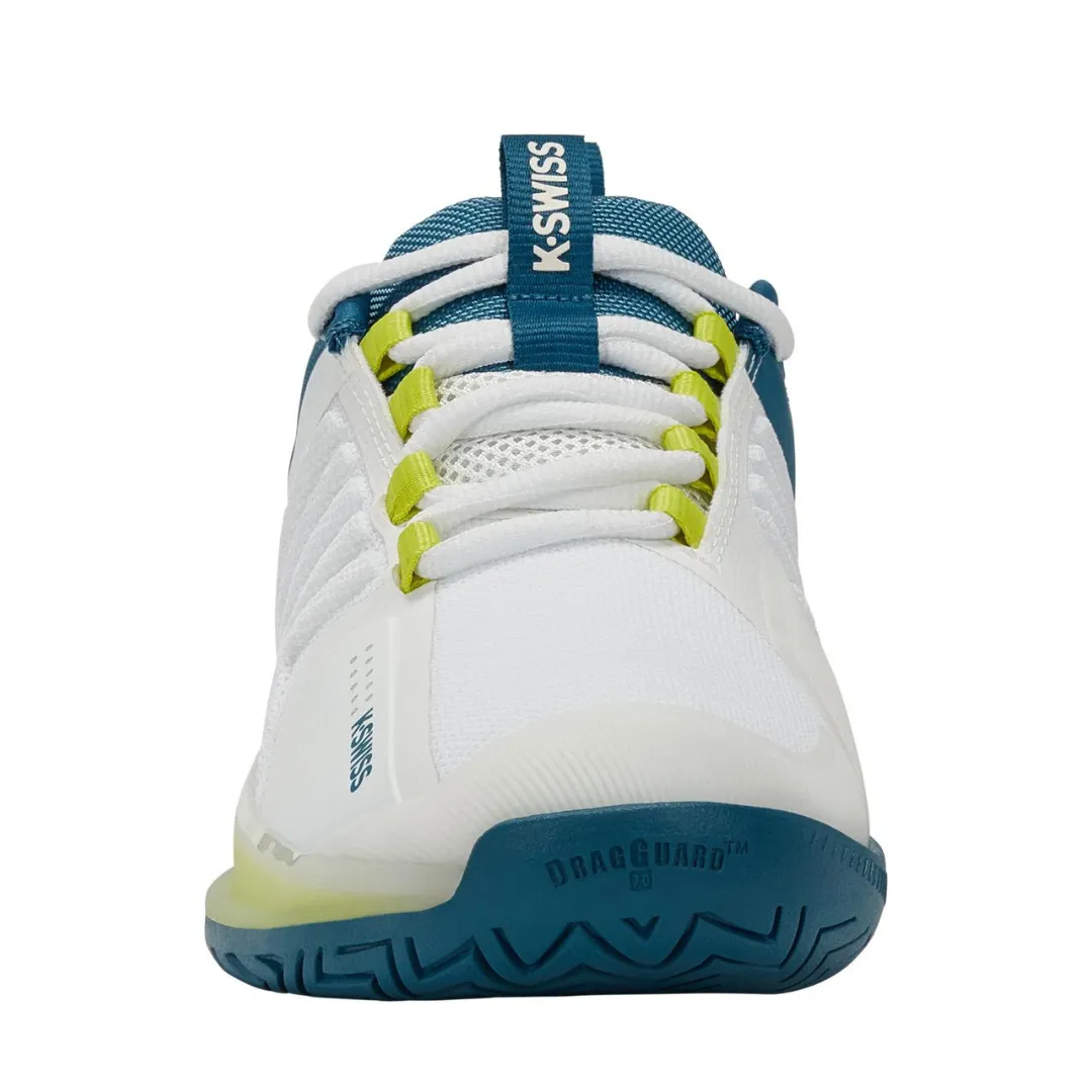 Balance training Mobility Gear K Swiss Ultrashot 3 AC Men Tennis Shoes - White/Celestial/Primrose