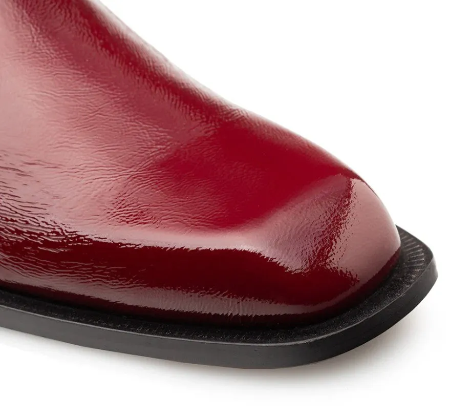 Classic Chic Planet Mood Style: Buscemi Boot Burgundy