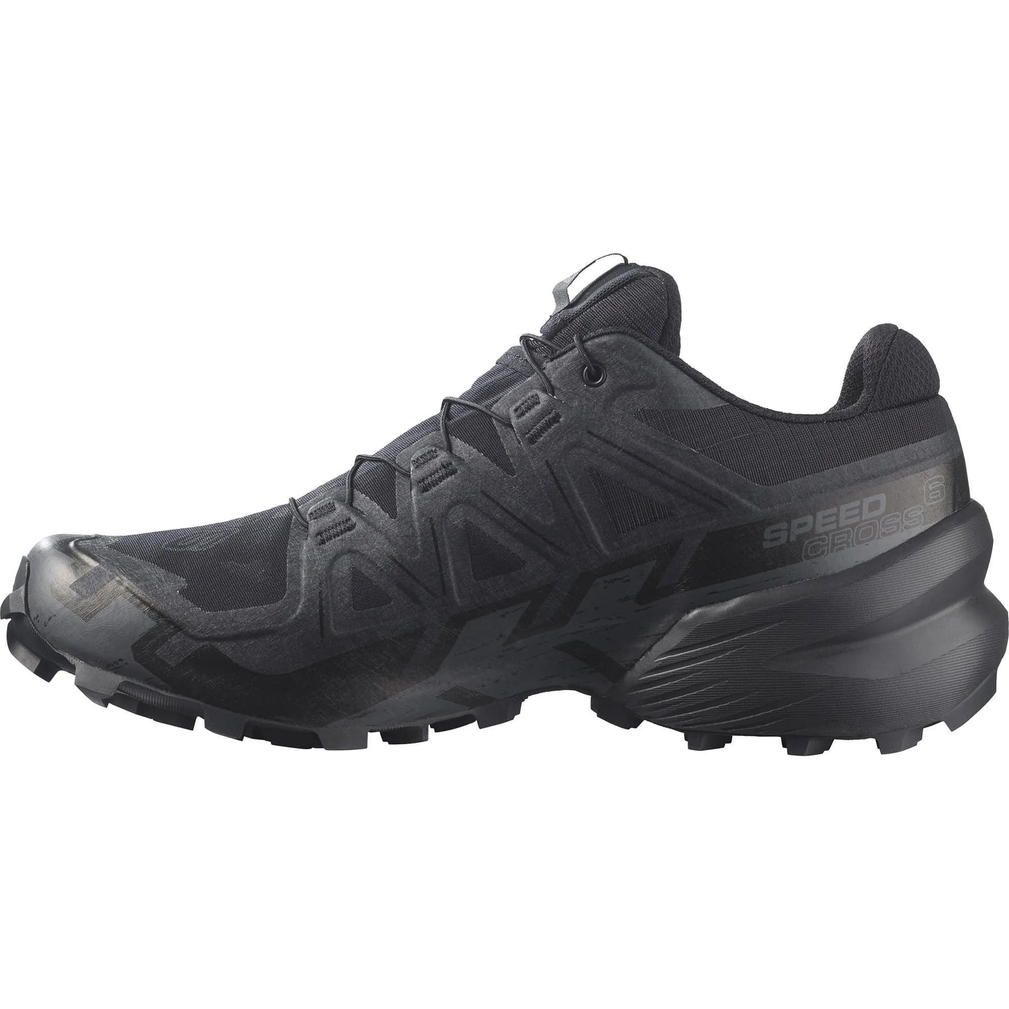 Salomon Speedcross 6 GORE-TEX Mens Trail Running Shoes - Black Sole Cushion Sole Guard
