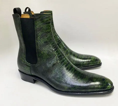 Gloss Finish Wool Warm Style: 22125-2226-Green