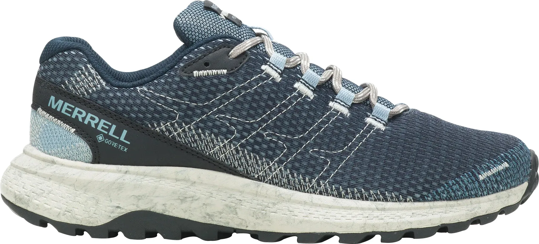 Merrell Fly Strike GORE-TEX Womens Running Shoes - Blue Effortless Motion