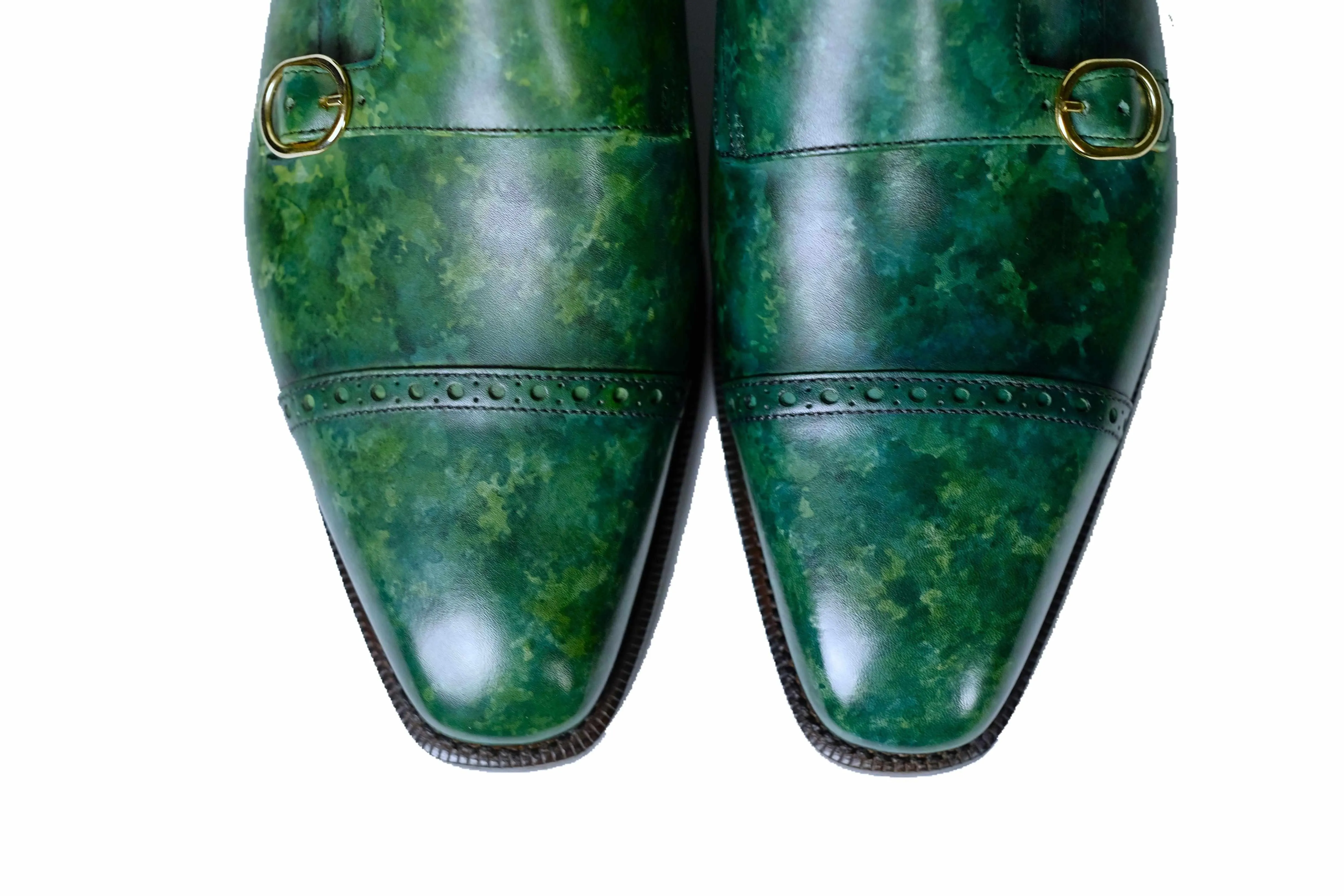 Casual Comfort Polish Free Woodland - Forest Green Marble Patina
