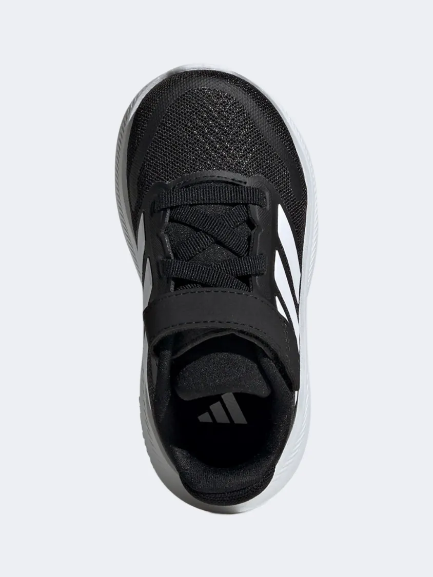 Adjustable Fit Crystal Glow Adidas Runfalcon 5 Infant-Boys Running Shoes Black/Cloud White