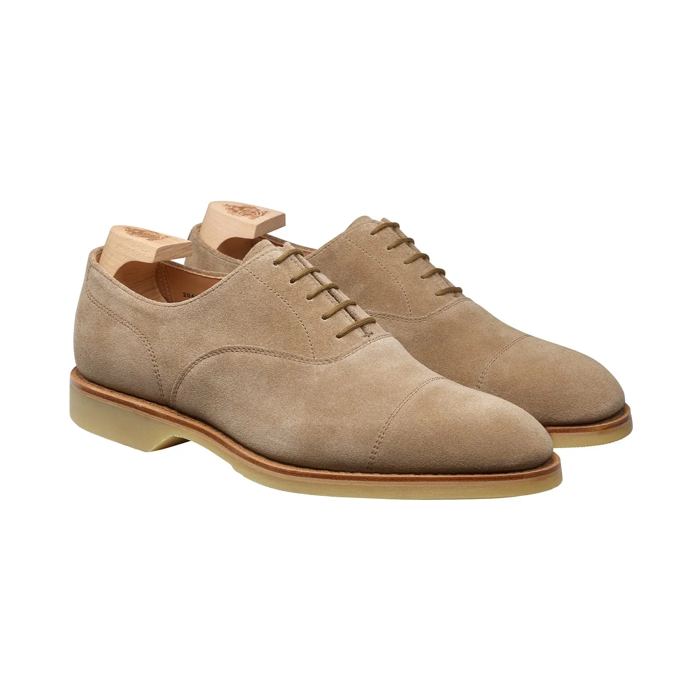 Tresco Khaki Suede Timeless Wear Breathable mesh