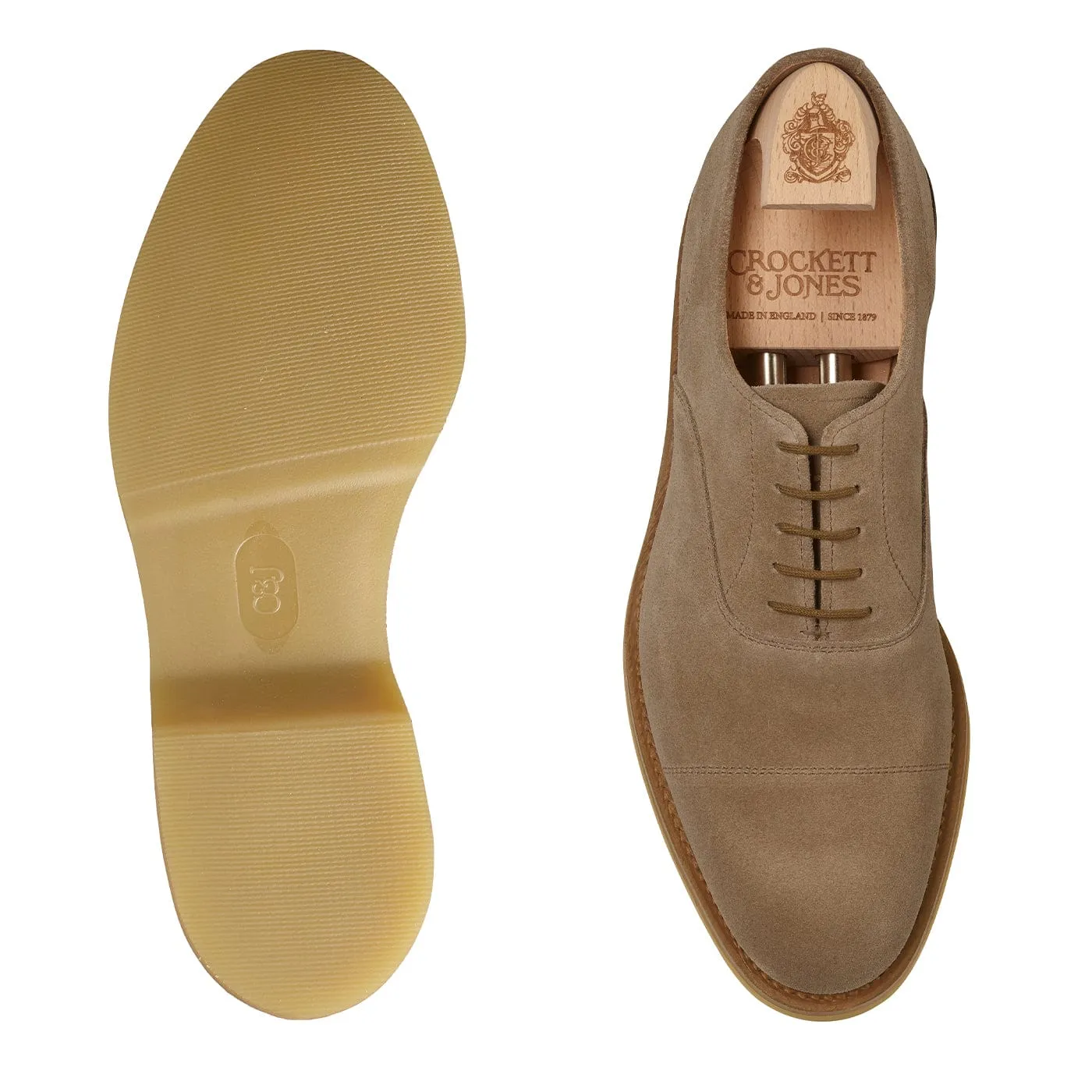 Tresco Khaki Suede Flexible Construction Soft Sole
