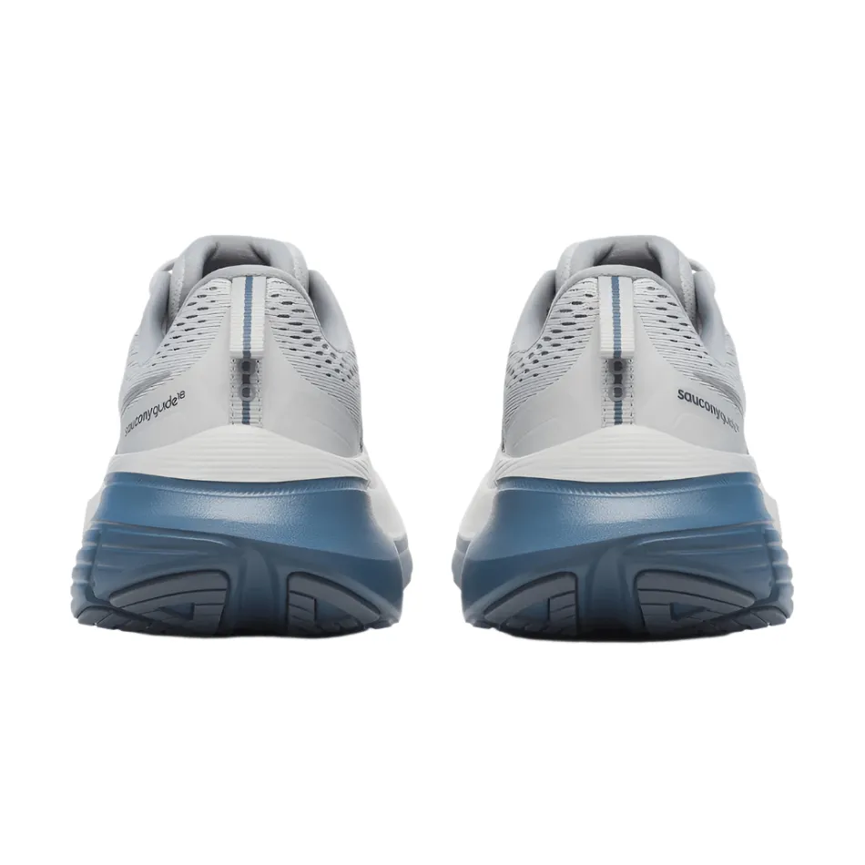 SlipResistant running in a drawbridge area shoes Saucony Men's Guide 18 Running Shoes in Fossil/Dusk AW25