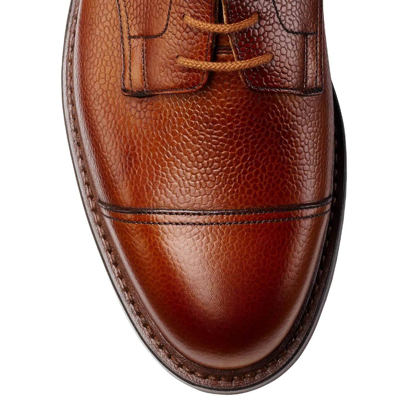 Coniston Tan Scotch Grain Wide toe box Lightweight Build