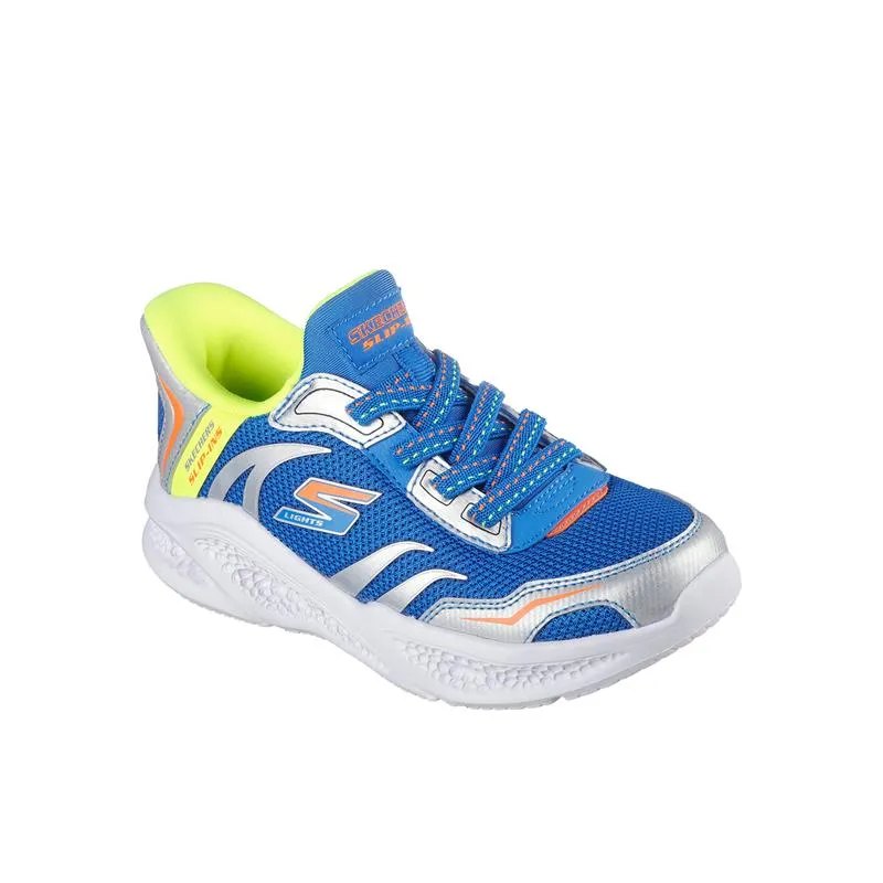 SLIP-INS: SKECHERS METEOR-LIGHTS - 403848L/BLYL Customizable Slip On