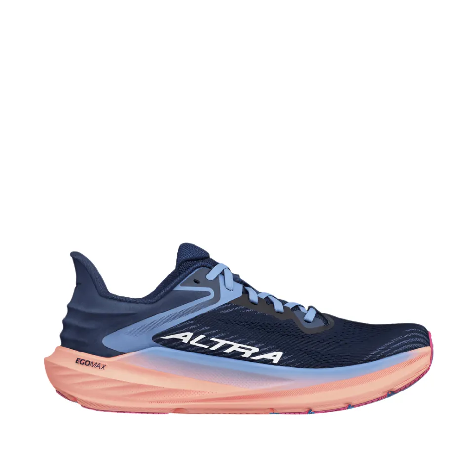 Altra Torin 8 Women's Running Shoes in Navy SS25 Comfort Run polyurethane sole shoes