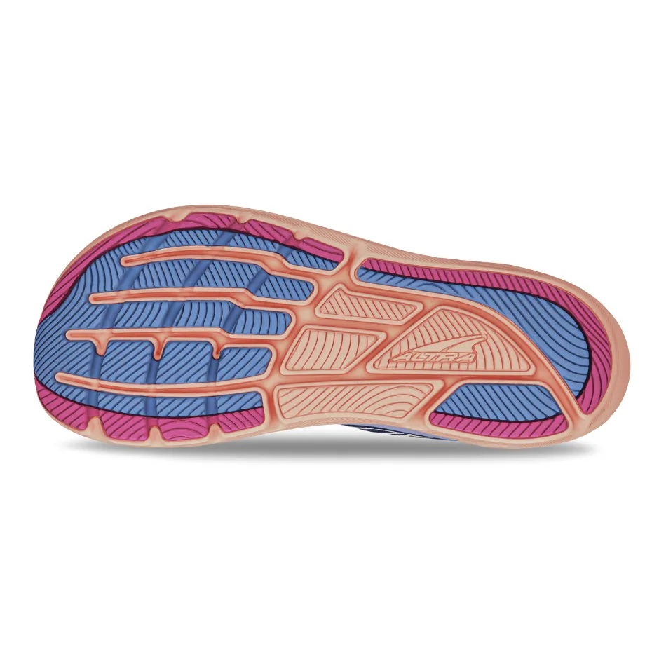 Altra Torin 8 Women's Running Shoes in Navy SS25 running with a rubber outsole running flexibility training